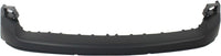 Front Bumper Upper Cover Primed + Lower Valance Textured Direct Replacement Compatible With 2011-2017 Jeep Patriot CH1014103 CH1015110 68091521AA 68091522AA