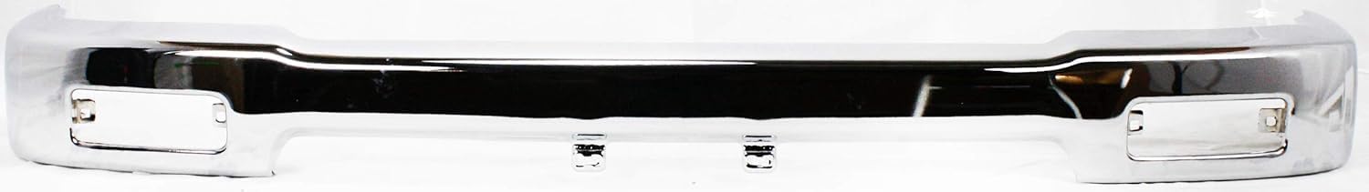 Front Bumper Face Bar Chrome Steel Direct Replacement Compatible With 1992-1995 Toyota Pickup TO1002104 5210135090