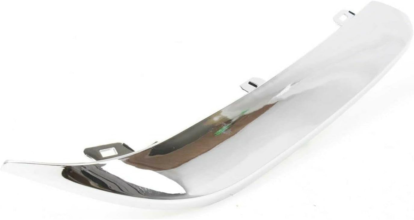 Front Bumper Molding Chrome Right Passenger Side Direct Replacement Compatible With 2005-2010 Chrysler 300 CH1059127 4805938AA