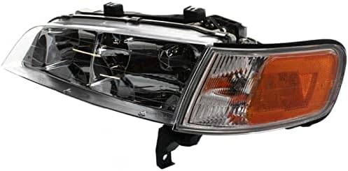 Set Of 2 Front Headlight Halogen With Corner Lamp Right Passenger & Left Driver Side Direct Replacement Compatible With 1994-1997 Honda Accord HO2502106 HO2503106 33150SV4A02