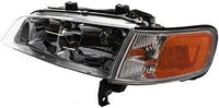 Set Of 2 Front Headlight Halogen With Corner Lamp Right Passenger & Left Driver Side Direct Replacement Compatible With 1994-1997 Honda Accord HO2502106 HO2503106 33150SV4A02