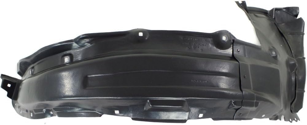 Front Fender Liner Rear Section Right Passenger Side Direct Replacement Compatible With 2010-2022 Toyota Sequoia TO1249188 538070C011