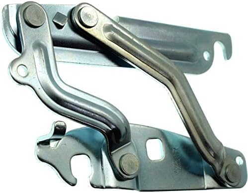 Set of 2 Front Hood Hinge Steel Right Passenger & Left Driver Side Direct Replacement Compatible with 2011-2019 Ford Fiesta FO1236151 FO1236150 8A6Z16796A 8A6Z16797A