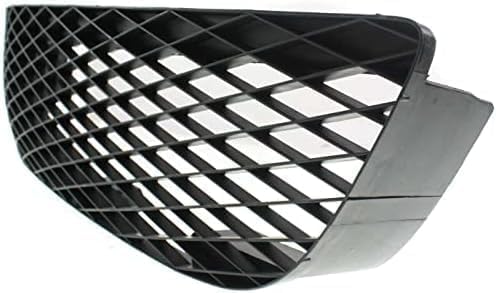 Front Bumper Grille Primed Plastic Direct Replacement Compatible With 2004-2006 Mazda 3 MA1036103 BN9C501T1A