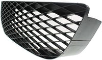 Front Bumper Grille Primed Plastic Direct Replacement Compatible With 2004-2006 Mazda 3 MA1036103 BN9C501T1A