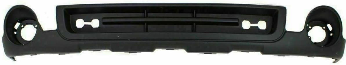 Front Bumper Steel + Upper Cover Primed + Lower Valance Air Deflector + Extension Textured Direct Replacement Compatible With 2007-2013 GMC Sierra 1500 GM1015100 GM1092211 GM1014102