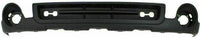 Front Bumper Primed Steel + Bracket Cover + Lower Valance Air Deflector Textured + Extension Direct Replacement Compatible With 2007-2013 GMC Sierra 1500 GM1002832 GM1015100