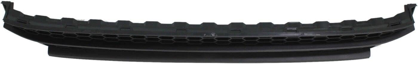 Front Bumper Center Lower Grille Textured Gray Direct Replacement Compatible With 2012-2015 Volkswagen Passat VW1036126 5618536779B9