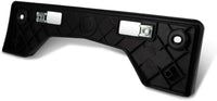 Front License Plate Bracket Textured Plastic Direct Replacement Compatible with 2016-2018 Toyota RAV4 TO1068136 521140R090