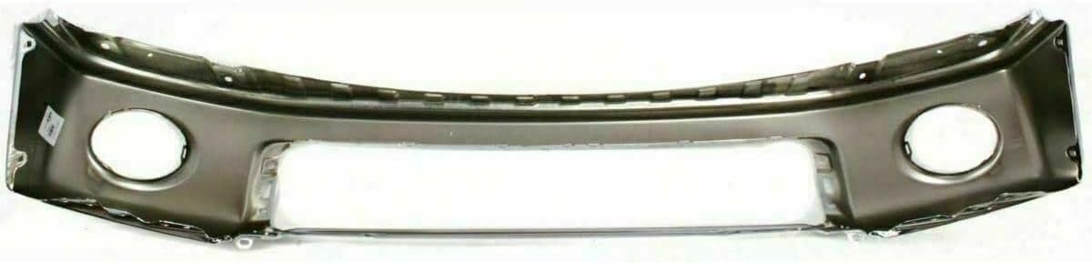 AUTOS PARTS PLUS Front Bumper Face Bar Chrome Steel Without Park Assist Sensor Holes Direct Replacement Compatible With 2007-2013 Toyota Tundra TO1002182 521110C021