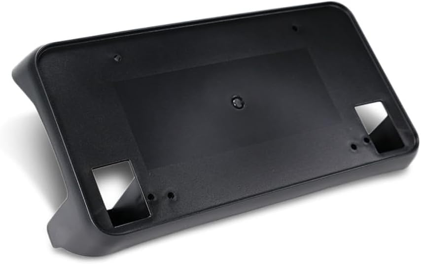 Front License Plate Bracket Plastic Direct Replacement Compatible with 2016-2018 Chevrolet Silverado 1500/2019 LD GM1068172 23354526