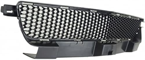 Front Bumper Lower Grille Textured Without Adaptive Cruise Control Direct Replacement Compatible With 2012-2014 Dodge Charger CH1036130 68071981AA