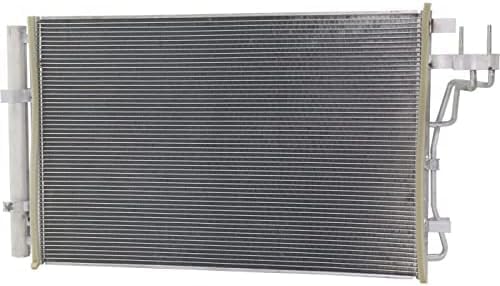 Front A/C Condenser Aluminum Direct Replacement Compatible With 2014-2016 Kia Soul KI3030131 97606B2001