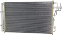 Front A/C Condenser Aluminum Direct Replacement Compatible With 2014-2016 Kia Soul KI3030131 97606B2001