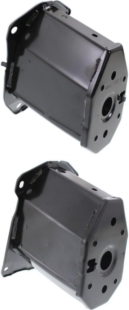 Set Of 2 Front Bumper Bracket Left Driver & Right Passenger Side Direct Replacement Compatible With 2012 Honda Civic HO1067116 HO1066116 71135TR0A00ZZ 71185TR0A00ZZ