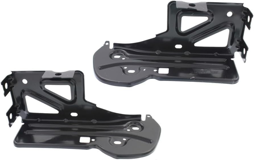 Set Of 2 Rear Bumper Impact Bar Bracket Left Driver & Right Passenger Side Direct Replacement Compatible With 2014-2019 Chevrolet Silverado/GMC Sierra 1500 GM1166127 GM1167127