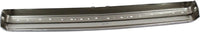 Rear Bumper Face Bar Chrome Steel With Molding Holes Direct Replacement Compatible With 1980-1990 Chevrolet Caprice GM1102132 14008748