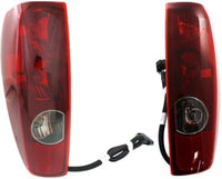 Set Of 2 Tail Light Assembly Right Passenger & Left Driver Side Direct Replacement Compatible With 2004-2012 Chevrolet Colorado/GMC Canyon GM2801164 GM2800164 20825942 19417443