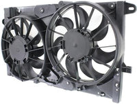 Front Radiator Dual Fan Assembly Direct Replacement Compatible with 2013-2015 Chevrolet Malibu / 2016 Limited / 2014-2019 Impala GM3115249 23131503 20979495-PFM