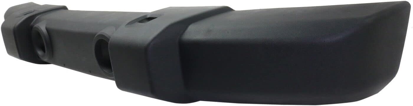 Front Bumper Cover + Upper Filler + Lower Valance Textured + Reinforcement + Fog Light Left Driver & Right Passenger Side For 2007-2010 Jeep Wrangler Standard Duty CH1000900 CH1006212