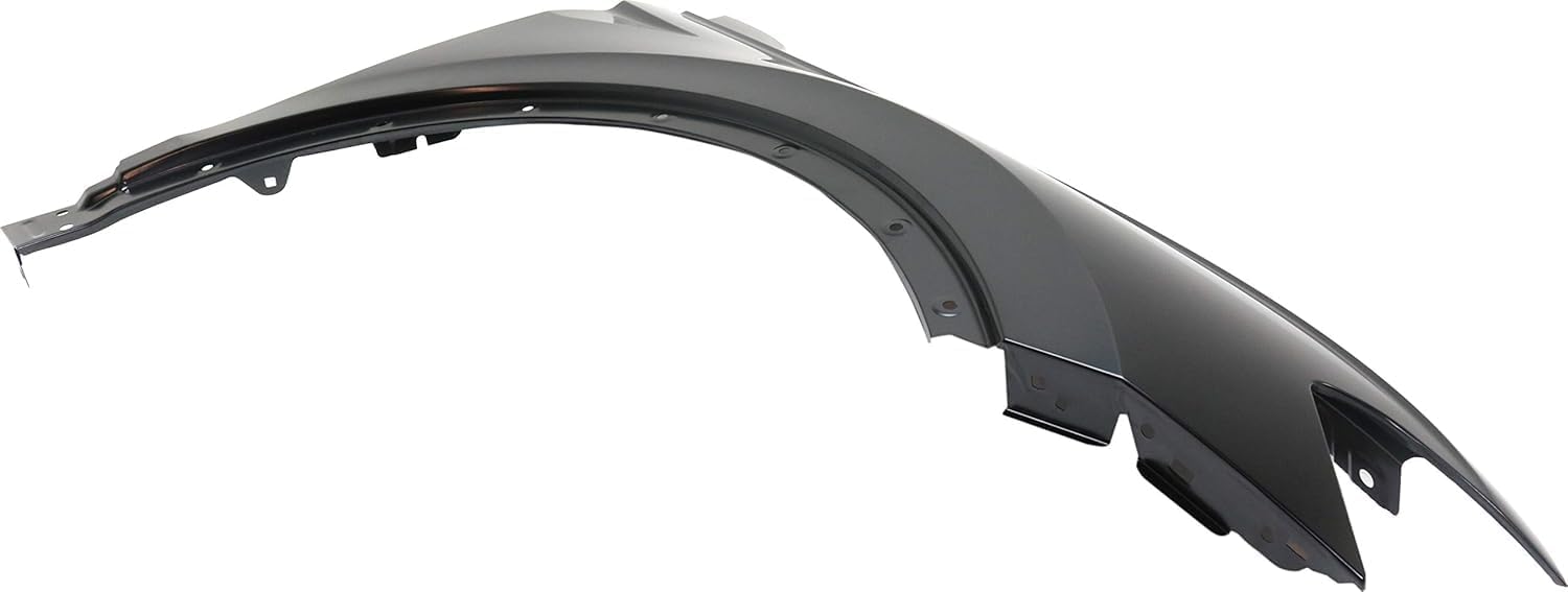 Front Fender Primed Steel Right Passenger Side Direct Replacement Compatible With 2018-2021 Volkswagen Tiguan VW1241150 5NA821106
