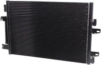 Front AC Condenser Aluminum Core Direct Replacement Compatible With 2007-2017 Jeep Patriot / 2010-2012 Dodge Caliber / 2011-2017 Compass CH3030246 68078975AB
