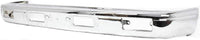 Front Bumper Face Bar Chrome Steel Direct Replacement Compatible With 1987-1988 Toyota Pickup TO1002105 5210189101