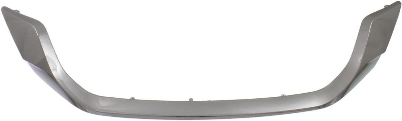 Front Lower Grille Molding Chrome Direct Replacement Compatible With 2013-2015 Honda Accord HO1210142 71122T2FA01ZB
