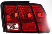 Set Of 2 Tail Lights Lens And Housing Right Passenger & Left Driver Side Direct Replacement Compatible With 1999-2004 Ford Mustang FO2818109 FO2819109 3R3Z13405AA 3R3Z13404AA