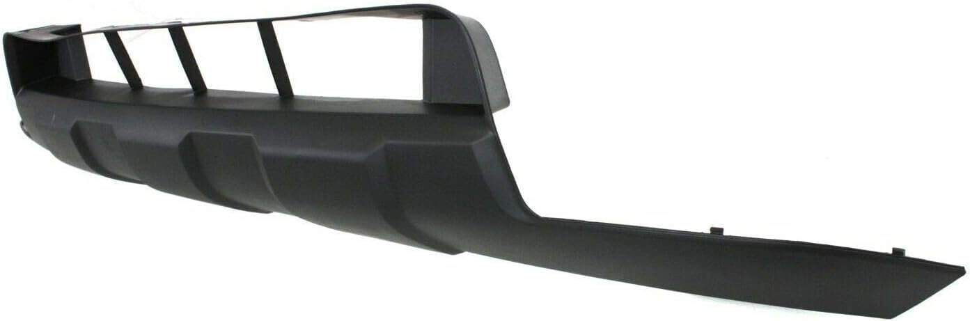 Front Bumper Upper Cover Primed Steel + Lower Valance + Fog Lamp Cover Left Driver & Right Passenger Side Direct Replacement Compatible With 2005-2019 Nissan Frontier NI1014100