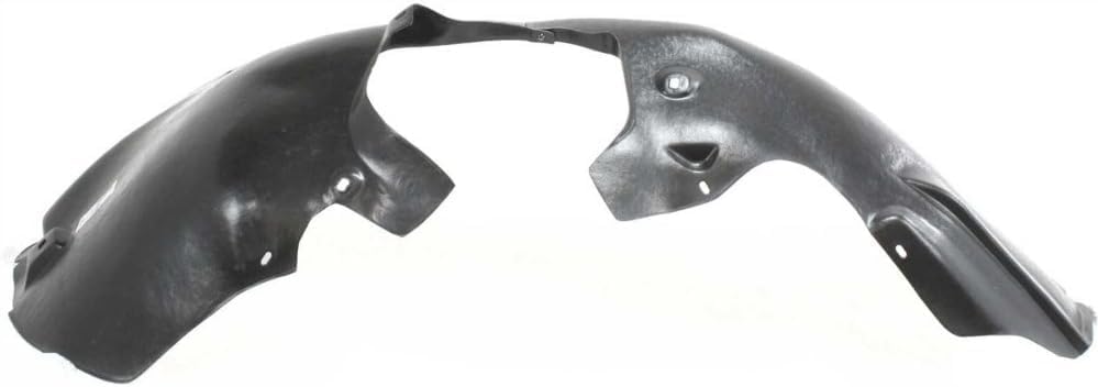 Front Fender Liner Left Driver Side Direct Replacement Compatible With 2006-2010 Volkswagen Beetle VW1248109 1C0809961G