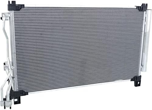 Front AC Condenser Aluminum Core Direct Replacement Compatible With 2015-2017 Hyundai Sonata HY3030158 97606C2000