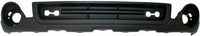AUTOS PARTS PLUS Front Bumper Face Bar Chrome Steel + Lower Valance Air Deflector Textured with Fog Light Holes Direct Replacement Compatible With GMC Sierra 1500 2007-2013 GM1015100 GM1002833