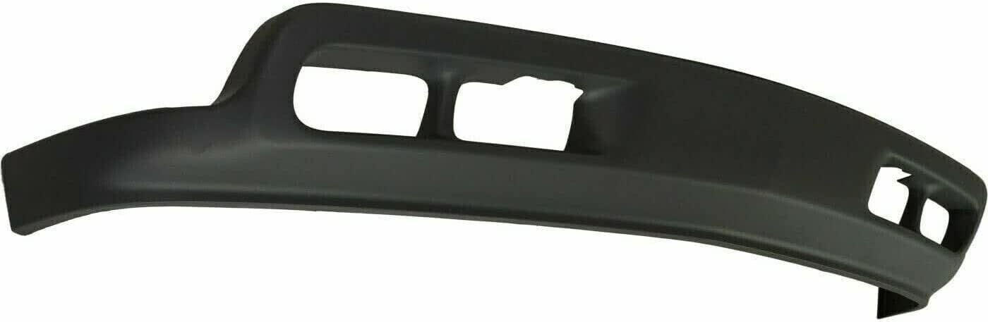 AUTOS PARTS PLUS Front Bumper Upper Cover + Lower Valance Primed + Fog Light Bracket Left & Right Side Direct Replacement Compatible With 1999-2002 Chevrolet
