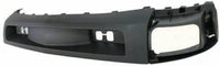 Front Bumper + End Caps Chrome + Lower Valance Textured + Fog Light Assembly Right & Left Side Direct Replacement Compatible With Chevrolet Silverado 2500HD 3500HD 2007-2010 GM1092202