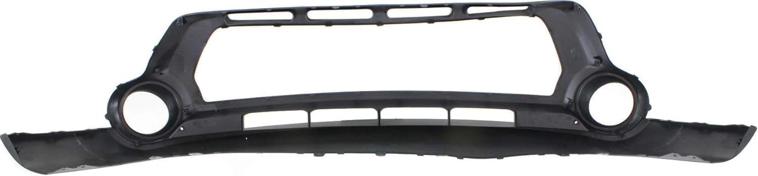 Front Bumper Lower Cover Textured Direct Replacement Compatible With 2014-2016 Kia Soul KI1015104 86512B2000