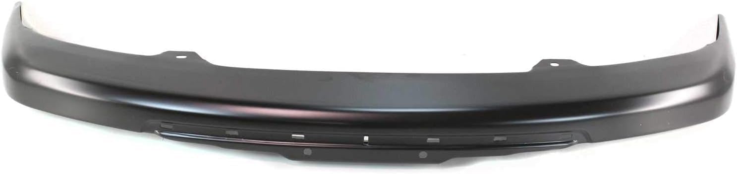 Front Bumper Primed Steel + Extension + Lower Valance Textured Direct Replacement Compatible With 2004-2012 Chevrolet Colorado/GMC Canyon GM1000722 GM1002461 GM1092183 12335805