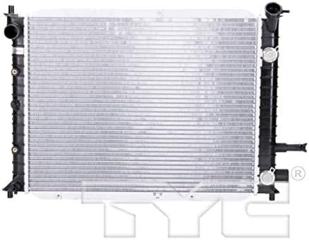 Front Radiator Aluminum Core Direct Replacement Compatible With 1991-2002 Ford Escort FO3010110 F5CZ8005A