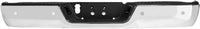 Rear Bumper Chrome Steel With Pad Provision/Without Mounting Bracket Direct Replacement Compatible With 2009-2018 Dodge Ram 1500/2010-2012 2500/3500 CH1103122 68049769AB-PFM