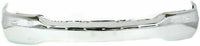 Front Bumper Chrome + Upper Cover Primed + Lower Valance Textured + Fog Light RH & LH Side Direct Replacement Compatible With GMC Sierra 1500 1999-2002 / Yukon 2000-2006