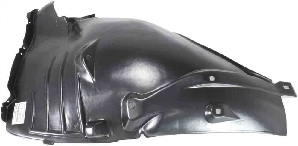 Front Section Fender Liner Left Driver Side Direct Replacement Compatible With 2000-2006 Mercedes Benz S-Class MB1248117 2206901930