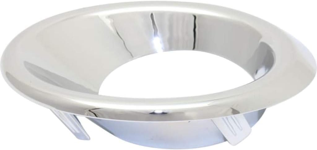 Front Fog Light Molding Chrome Left Driver Side Direct Replacement Compatible With 2013-2016 Nissan Pathfinder NI1038138 622573KA0B