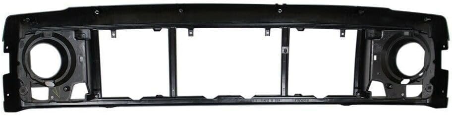 AUTOS PARTS PLUS Front Header Panel Thermoplastic + Grille + Headlight Door Bezel Direct Replacement Compatible With 1997-2001 Jeep Cherokee CH1220115 CH1200208 CH2513157 CH2512157 55055233AF