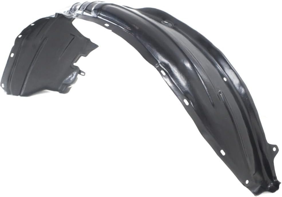 Front Fender Liner Left Driver Side Direct Replacement Compatible With 2004-2006 Mazda MPV MA1250104 LE4656140A