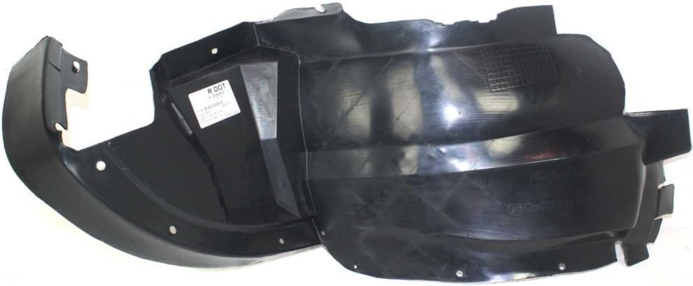 Front Section Fender Liner Right Passenger Side Direct Replacement Compatible With 2000-2002 Chevrolet Cavalier GM1249115 22605364
