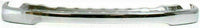 Front Bumper Steel + Grille Chrome Shell With Painted Dark Gray Insert + Filler + Lower Valance Panel Direct Replacement Compatible With Toyota Tacoma 2001-2004 TO1095196