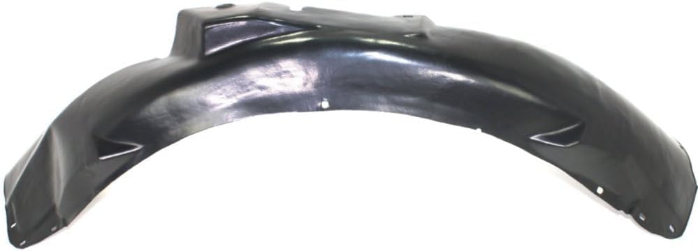 Front Fender Liner Right Passenger Side Direct Replacement Compatible With 1998-2005 Audi A6 AU1249106 4B0821172C
