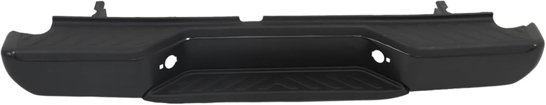 Rear Bumper Face Bar Black Steel With Step Pad Assembly Direct Replacement Compatible With 2005-2021 Nissan Frontier NI1103115 850229BF1D-PFM