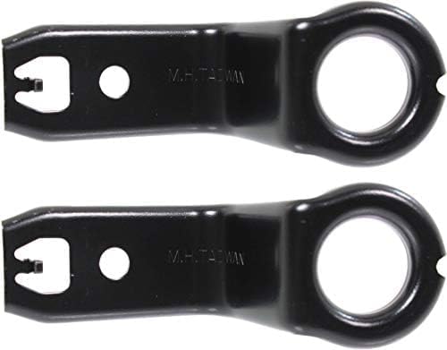 Set of 2 Front Radiator Upper Support Bracket Steel Left Driver & Right Passenger Side Direct Replacement Compatible with 2014-2019 Toyota Corolla TO1222102 165330T050