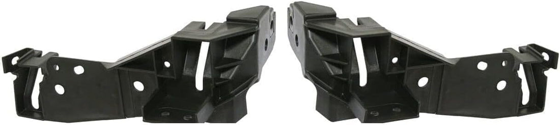 Set of 2 Front Head Light Bracket Plastic Left Driver & Right Passenger Side Direct Replacement Compatible with 2007-2008 Infiniti G35 / 2009-2013 G37 IN2509100 IN2508100 62560JK00A